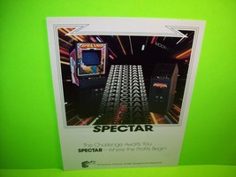 SPECTAR Original 1980 Classic Video Arcade Game Flyer Vintage Retro Promo Art - £13.65 GBP
