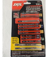 NEW SKIL 94913 Jigsaw Blade U &amp; T/U shank 12 pc set w/ ugly blade MISSING 1 - $25.00