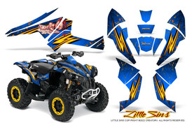 Can-Am Renegade Graphics Kit by CreatorX Decals Stickers Little Sins Blue - $174.55