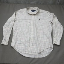 Ralph Lauren Mens XL Oxford Classic Fit Dress Shirt Long Sleeve Embroide... - £21.34 GBP