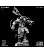 3D Printed Clay Cyanide Bull Man Titan 28 32 mm D&amp;D - $2,544.43 MXN