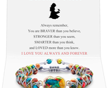 Heart Charm Bracelet for Women Mom Daughter Grandma Granddaughter Sister... - £22.80 GBP