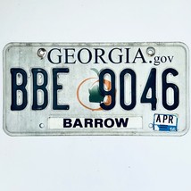 2016 United States Georgia Barrow County Passenger License Plate BBE 9046 - $16.82