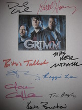 Grimm Signed TV Script Screenplay X9 Autograph David Giuntoli Russell Ho... - $16.99