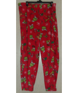 EXCELLENT MENS Dr. Seuss&#39;s Grinch SUPER SOFT FLEECE PAJAMA PANTS  SIZE 3... - $34.46 CAD