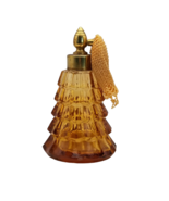 Vintage Irice Perfume Bottle Empty Amber Glass Japan Vanity Decorative B... - £31.82 GBP