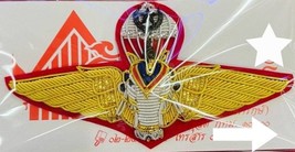 Royal Thai Army Master Parachutist Wings Badge Thailand Military RTA Wings - $40.00