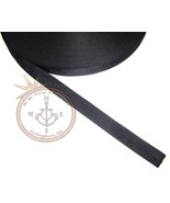 Nylon Webbing, 1&quot; Inch, Black, 36&quot; Inch For Sale By-The-Yard from The USA! - $143.64 MXN