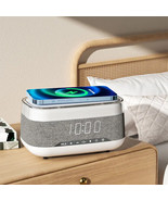 Intelligent Multifunctional Alarm Clock Bluetooth Speaker Wireless Charg... - £71.69 GBP