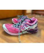 Asics Womens Gel-Noosa Tri 10 Pink Blue Running Shoes, Size 7.5 - £21.07 GBP