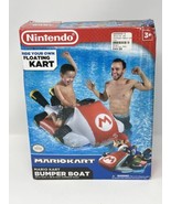 Nintendo Mario Kart Floating Bumper Boat Rare New Pool Inflatable - £38.36 GBP