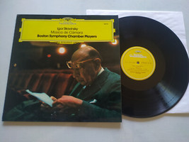 Stravinsky Music de camara Boston Chamber Players 1975 - LP 12 &quot; vinyl V... - $281.23 MXN