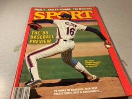 April 1985 Sport Magazine Dwight Gooden 1985 Baseball Preview MLB - £7.81 GBP