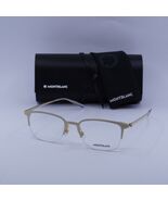 Montblanc MB0234OK 001 Gold 52mm Eyeglasses New Authentic - $194.91