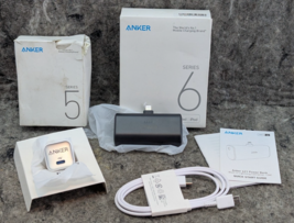 Anker 621 5000mAh 12W Power Bank - Apple Connector &amp; 30W GaN USB-C Charger - $418.61 MXN