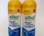 Alba Botanica Repair &amp; Refresh Conditioner Ocean Surf 12 Oz Lot Of 2 Bot... - £22.85 GBP