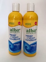 Alba Botanica Repair &amp; Refresh Conditioner Ocean Surf 12 Oz Lot Of 2 Bottles - £23.01 GBP
