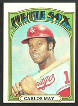 Chicago White Sox Lee May 1972 Topps Baseball Card # 525 ex oc - £0.86 GBP