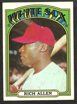 Chicago White Sox Rich Allen 1972 Topps Baseball Card #240   - £0.97 GBP