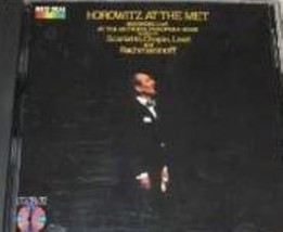 Horowitz At the Met by Vladimir Horowitz, Scarlatti, Chopin and Liszt Cd - £8.75 GBP