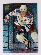 1994 Brian Leetch Topps Stadium Club Nhl Hockey Card # 7 New York Rangers Sports - £3.98 GBP