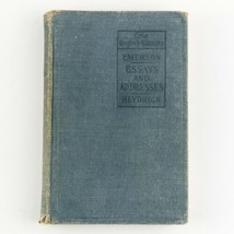 Ralph Waldo Emerson Essays and Addresses 1906 Hardcover Lake English Classic