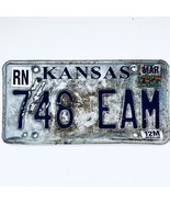  United States Kansas Reno County Passenger License Plate 748 EAM - €11,16 EUR