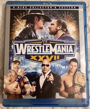 Wrestle Mania XXVII 2-Disc Collector&#39;s Edition Blue-Ray - $19.95