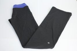 Lululemon Astro Pants Black Yoga Leggings Light Flare Leg Athleisure Size 4 Tall - £27.72 GBP