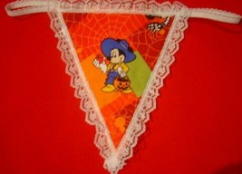 New Womens Halloween MICKEY MOUSE Gstring Thong Trick or Treat Costume U... - $19.99