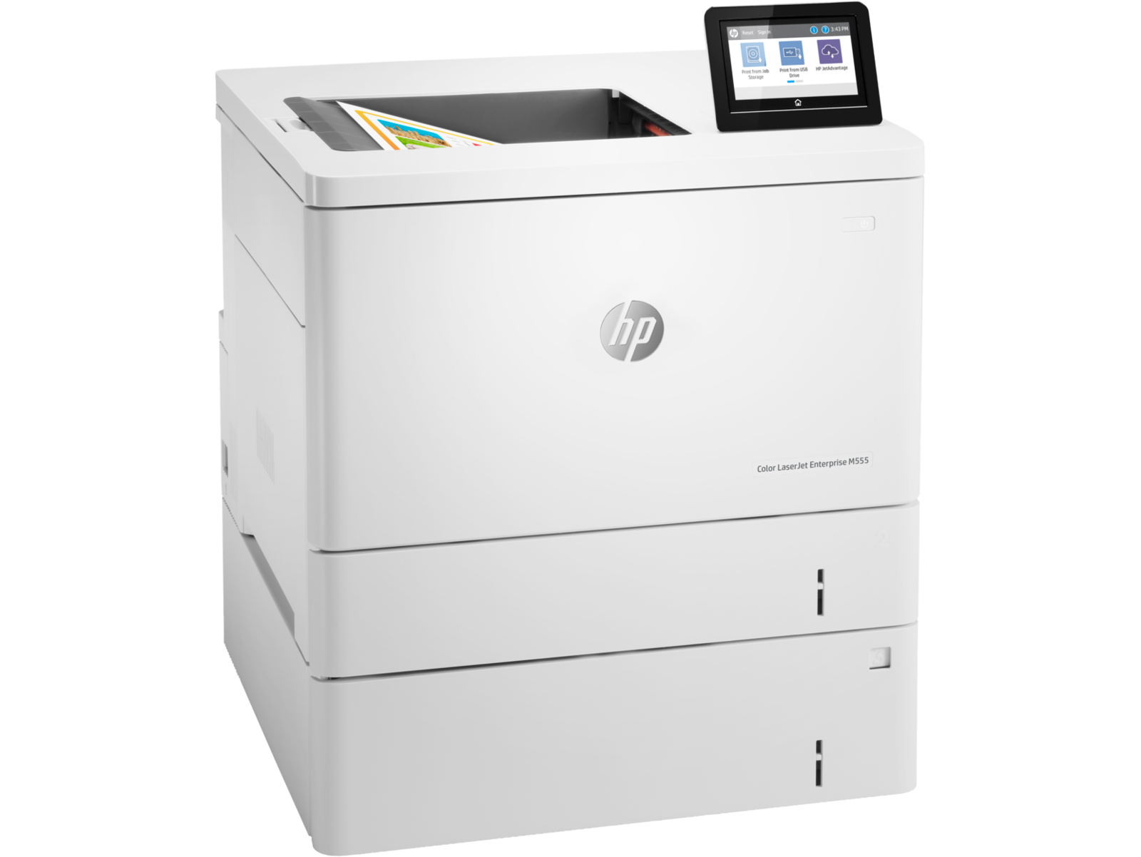 HP Laserjet M555X  Duplex Network Wireless  2 Tray Color Printer  7ZU79A - $1,165.99