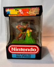 1988 Hasbro Nintendo Trophy Figures Link Fights The Head Of Gleeok In Box - £39.74 GBP