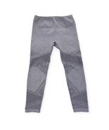 Fabletics Leggings Womens Medium Gray Seamless High Rise Mesh Cropped Gy... - £16.44 GBP