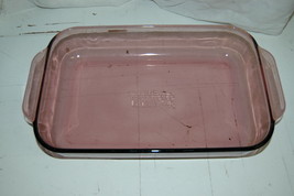 PYREX Purple Cranberry Quart 11&quot; x 7.5&quot; x 1.5&quot; Casserole Glass Baking Dish 232-R - £14.89 GBP
