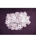 Lot of 100 Safety Washers for Craft Eyes, Noses, 5mm diameter hole - £4.73 GBP