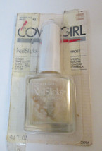 Vtg COVERGIRL Nail Polish 43 SNOWFLAKE FROST (For Collectible Value) Rar... - £9.24 GBP