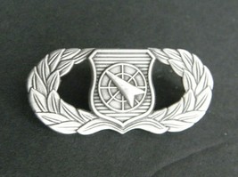 AIR FORCE USAF BASIC WEAPONS DIRECTOR BADGE EAGLE WREATH LAPEL PIN 1.5/8... - $6.74