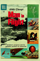 Four Color #836 - Walt Disney&#39;s Man In Flight (1957, Dell) - Good - $9.49