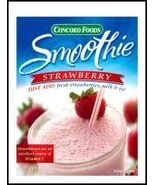 Concord Foods Strawberry Smoothie Mix, 2-Ounce Packages (Case of 18) - $29.99