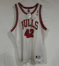 Chicago Bulls Elton Brand NBA Champion Jersey Size 52 XXL Autographed But Faded - £124.08 GBP