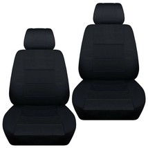 Front set car seat covers fits 2013-2020 Nissan NV200   solid black - $65.09
