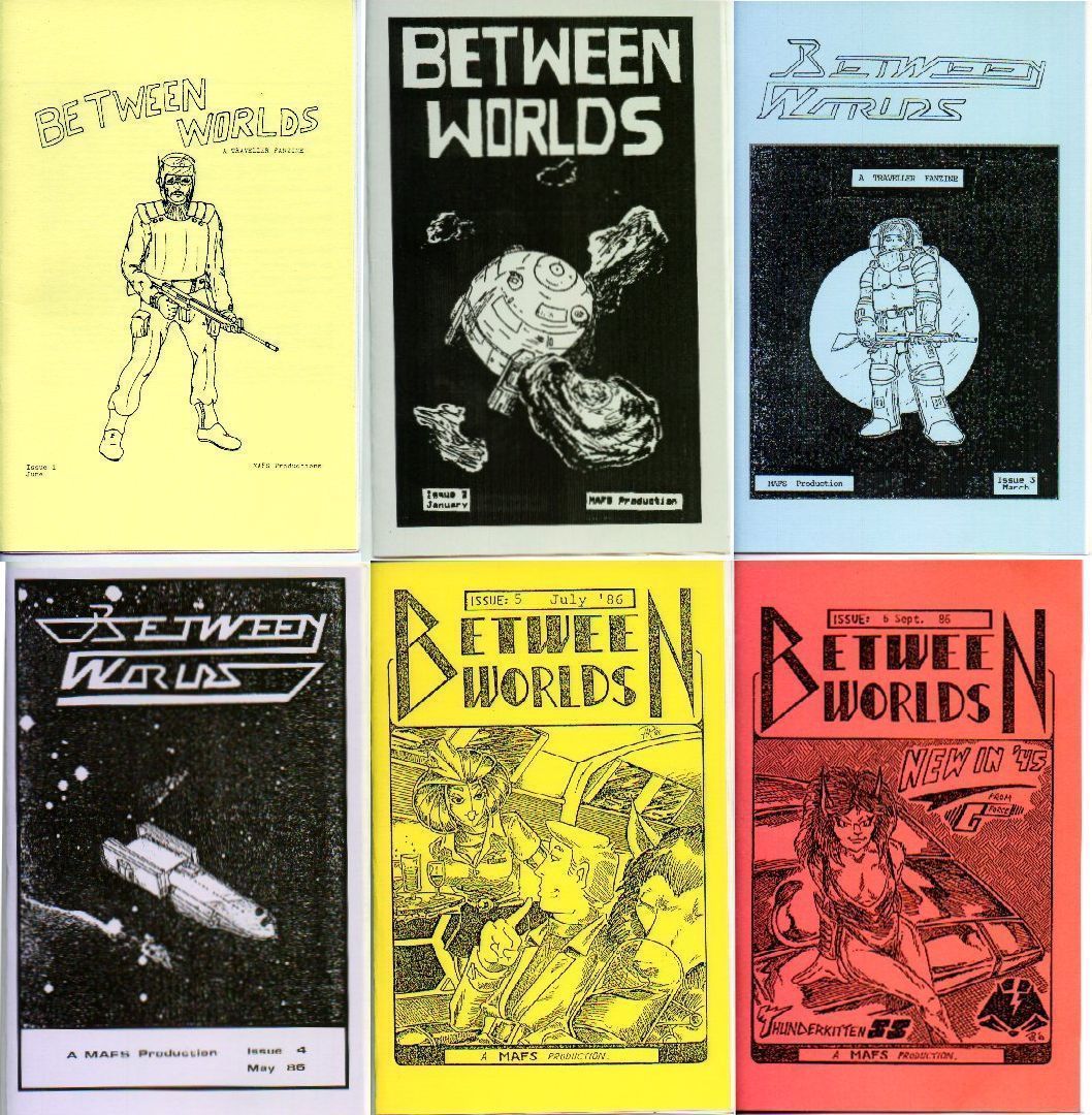 Primary image for Between Worlds - Issues 1-6 of Classic Traveller RPG Fanzine