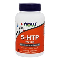 NOW Foods 5-HTP 100 mg., 120 Vegetarian Capsules - $23.89