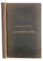 1880 Antique Quakers Doctrine History Religious Society Friends Penrose Maule - £98.65 GBP