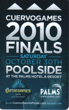 CUERVOGAMES 2010 Finals PALMS Las Vegas Room Key - £4.66 GBP