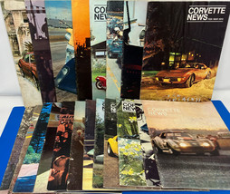 Corvette News. Lot of 20 Magazines, 1969, 1970, 1972, 1972 - £42.21 GBP