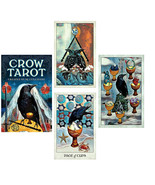 Crow Tarot Oracle Cards of Flying Through The Veil with Guidebook MJ Cul... - $37.82 CAD
