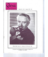 Genii The Conjurors&#39; Magazine January 1970 Vol. 34 No. 5 - €8,35 EUR