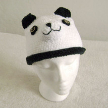 Panda Bear Hat for Children - Animal Hats - Small - £12.78 GBP