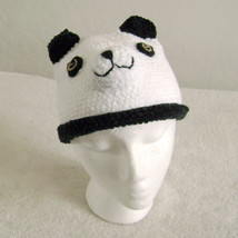 Panda Bear Hat for Children - Animal Hats - Medium - £12.82 GBP